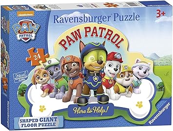 paw patrol floor puzzle