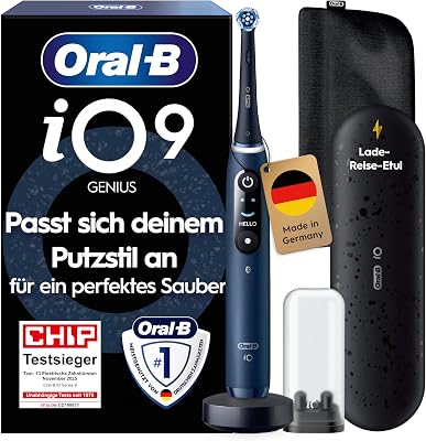 iO Series 9 Elektrische Zahnbürste, Dunkelblau