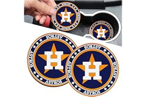 GATOJOJO Fit for Astros Coasters Car Cup Holder for car Accessories Decor.(AYM-BD-TKR)