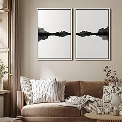 MUDECOR Framed Canvas Print Wall Art Set Minimal