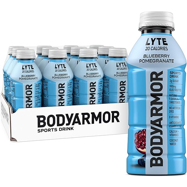 BODYARMOR LYTE, BLUEBERRY POMEGRANATE, ELECTROLYTE DRINK, 20 CALORIES,...