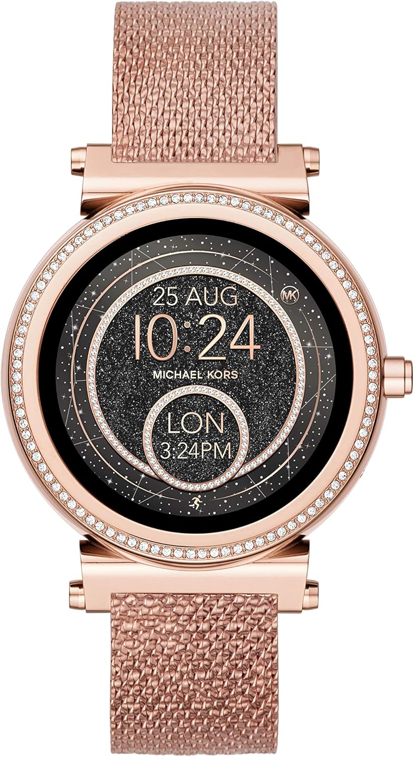 Amazon.com: Michael Kors Correa de malla de acero: Watches