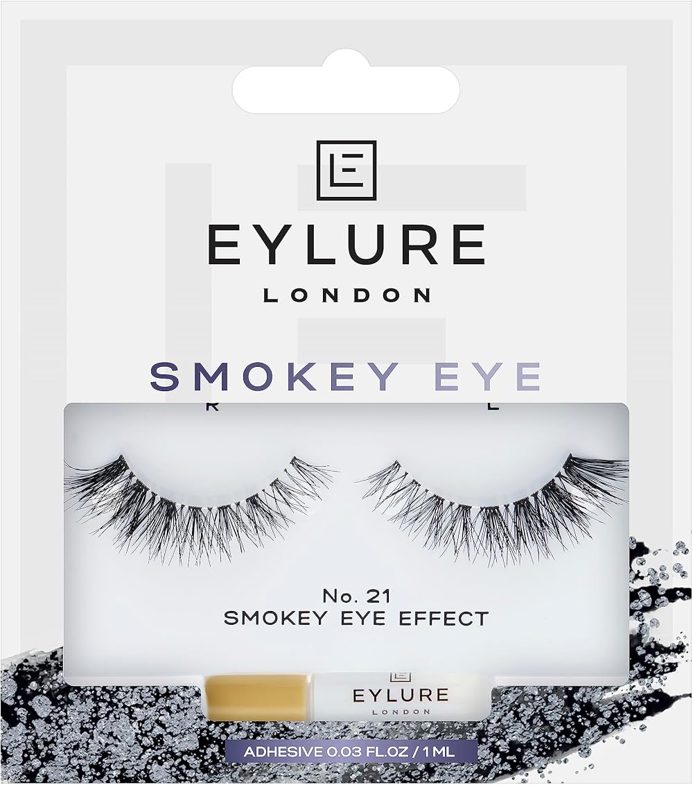 Eylure Smokey Eye No. 021 False Lashes Pack with Glue
