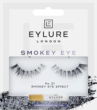Eylure Smokey Eye No. 021 False Lashes Pack with Glue