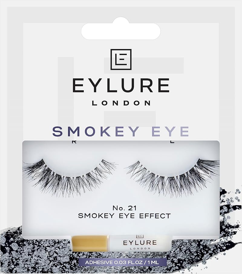 Eylure Smokey Eye No. 021 False Lashes Pack with Glue