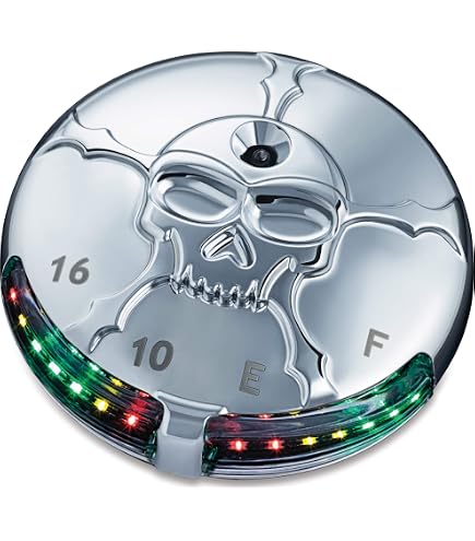 Harley-Davidson OEM Fuel Gauge – 2-Inch Backlit – 74708-09 – Genuine New