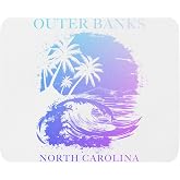 Outer Banks North Carolina Graphic Mouse Pad