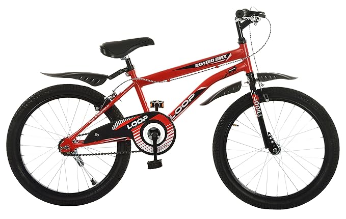 Loop Bikes 20T Single Speed Kids Cycle (Red )