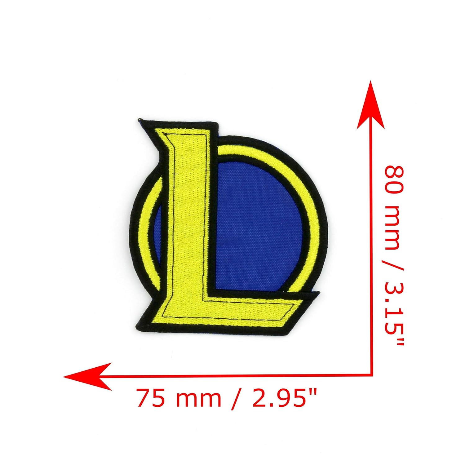 Amazoncom League Of Legends Logo Embroidery Iron On Sew On
