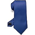 RBOCOTT Solid Color Tie Formal Necktie for Men