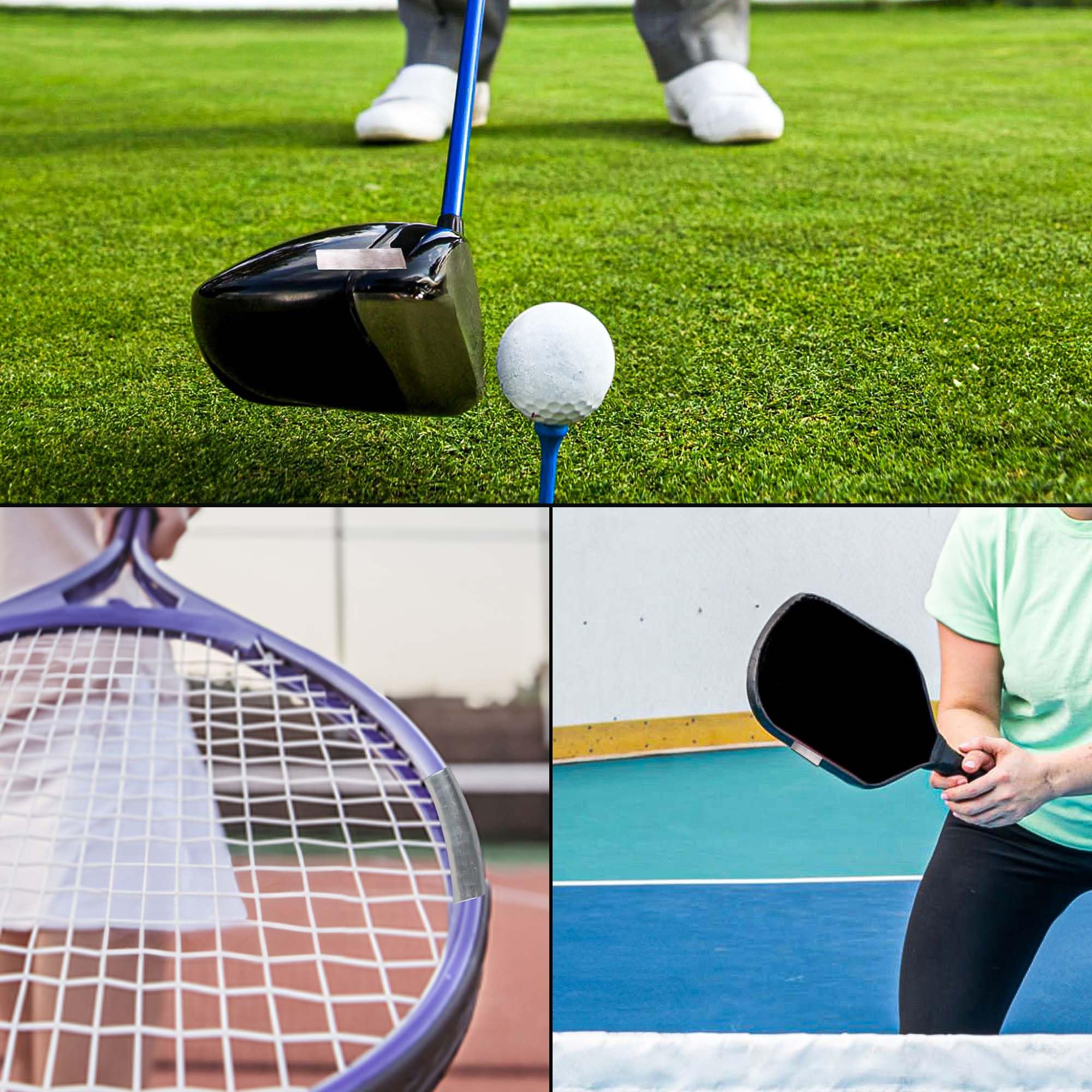 0.5 Grams Per Inch High Density Lead Tape | 1/2''x 100'' Adhesive Lead Tape | Add Swing Weight for Golf Tennis Racket Pickleball Paddle Adjust Weight