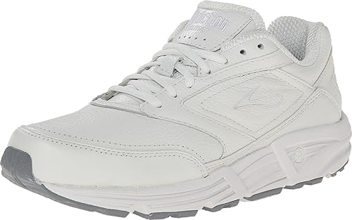 Brooks Mens Addiction Walker Walking Shoe White D in