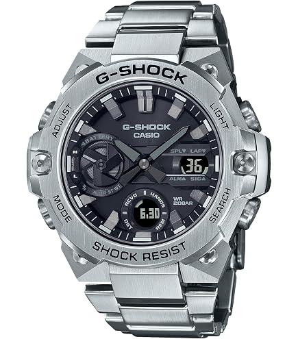 Amazon.com: CASIO G-SHOCK G-STEEL TOUGH SOLAR MULTI-BAND 6 GST