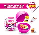 Mini Brands 5 Surprise Foodie 4 Pack by ZURU Collectible Mystery Toy Capsules view 2
