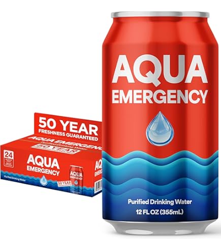 Amazon.com: Ready America 10 Year Shelf Life Water, Pack of 12