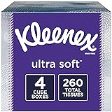 Kleenex Ultra Facial Tissue, Upright Boxes, 65