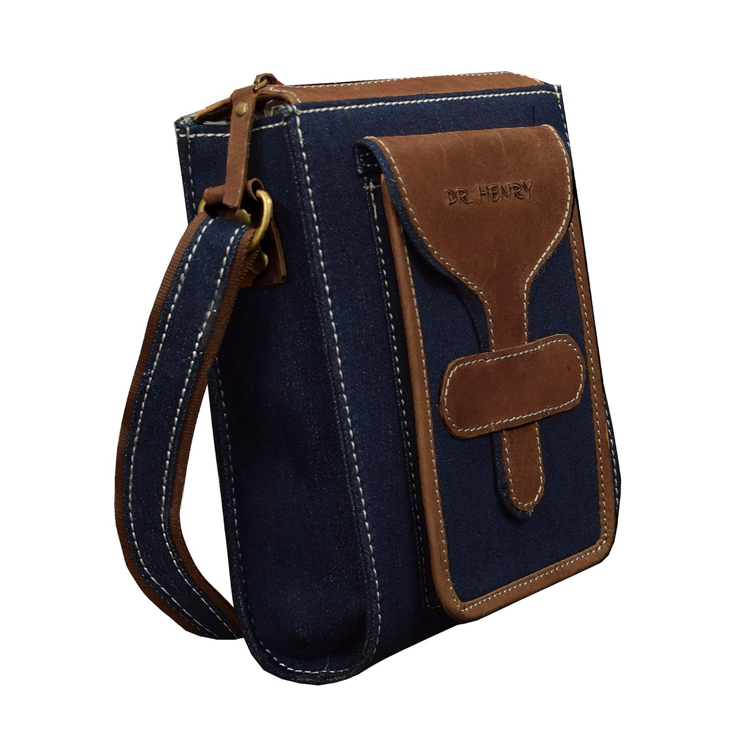 henry leather flight bag