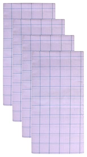 Men's Cotton Lungi - Set of 4 (White)