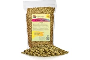 GARDENERA Japanese Hyuga Pumice - Premium Additive for Orchid & Bonsai Tree Soil |Professional Imported Sifted and Ready to Use (1 Quart Bag)