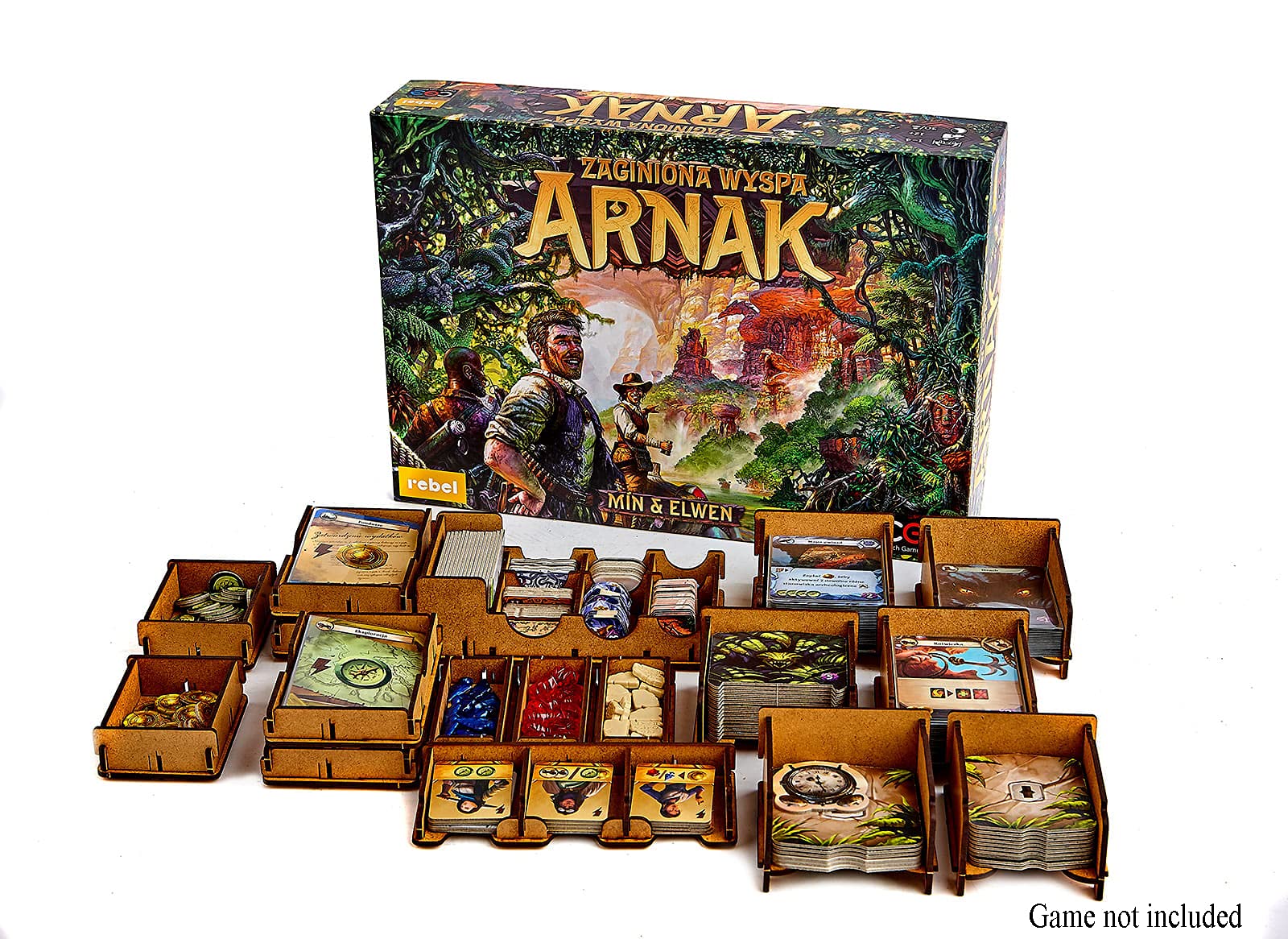 docsmagic.de Organizer Insert for Lost Ruins of Arnak Box — image 1