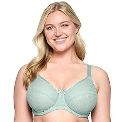 Full Figure Plus Size Lace Comfort Wonderwire Bra