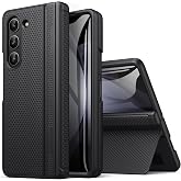 BXYJY for Samsung Galaxy Z Fold 5 Case with Stand, Hinge Protection, Black | Front Screen Protector, Slim, Rugged, Heavy Duty Thin Full Protective Men Women Cell Phone Case Cover for Samsung Z Fold 5 5G