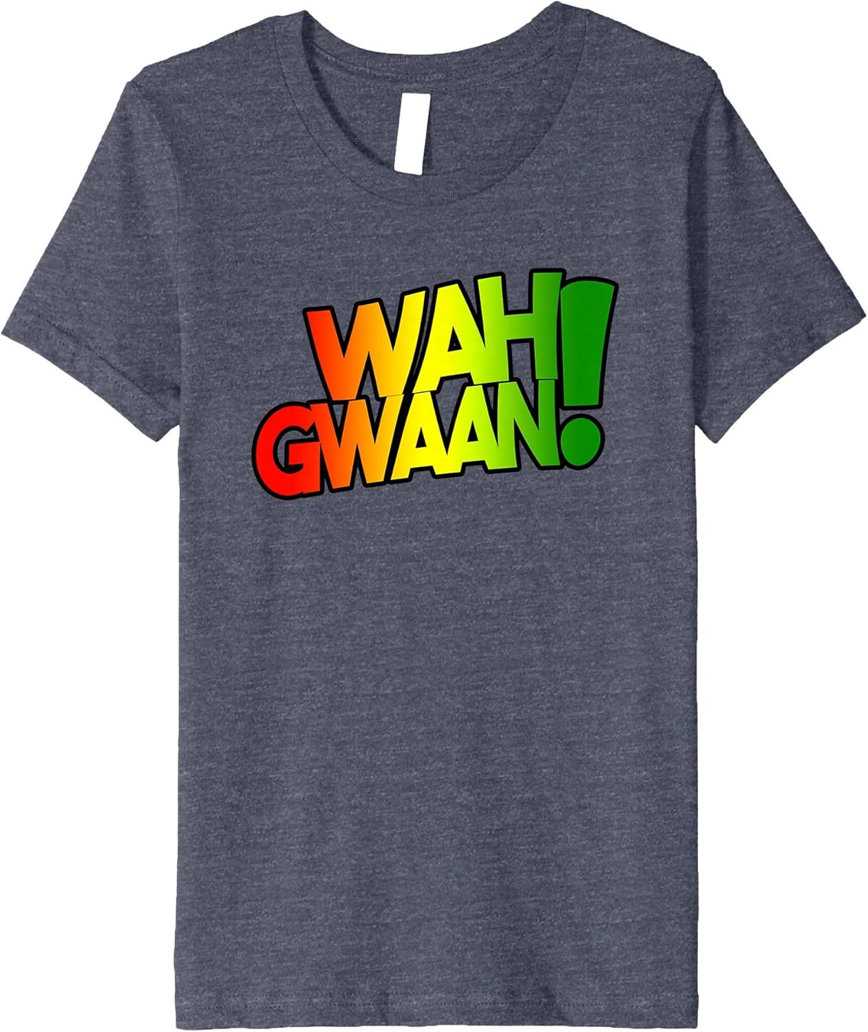 Wah Gwaan Jamaica! Funny Jamaican Vacation TShirt Clothing