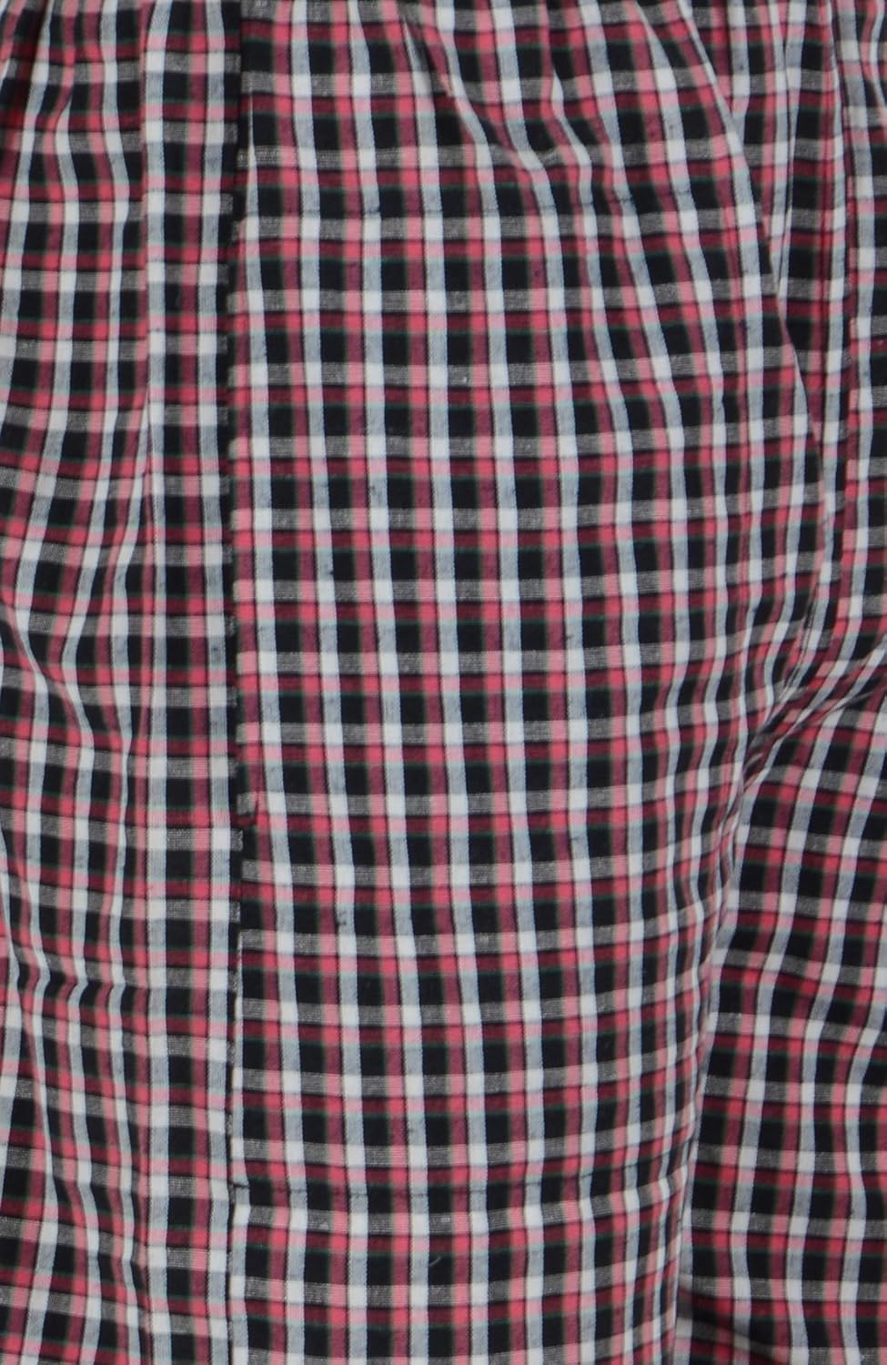 rebizo men's cotton chekered pyjama for daily use (large)