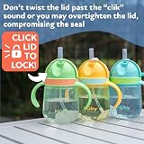 Nuby Character Cup Toddler Water Bottle 240ml Dino 6M+ view 6