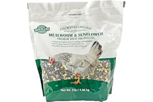 Pecking Order 9328 Mealworm & Sunflower Treat, 3 lb.