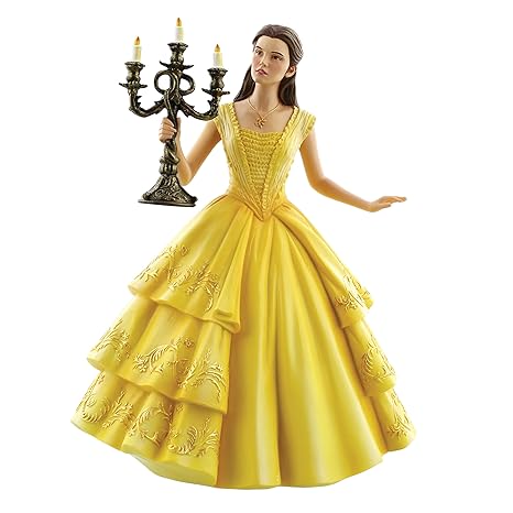 Enesco Disney Showcase Cinematic Moments Beauty And The Beast Live Action Belle Stone Resin Figurine