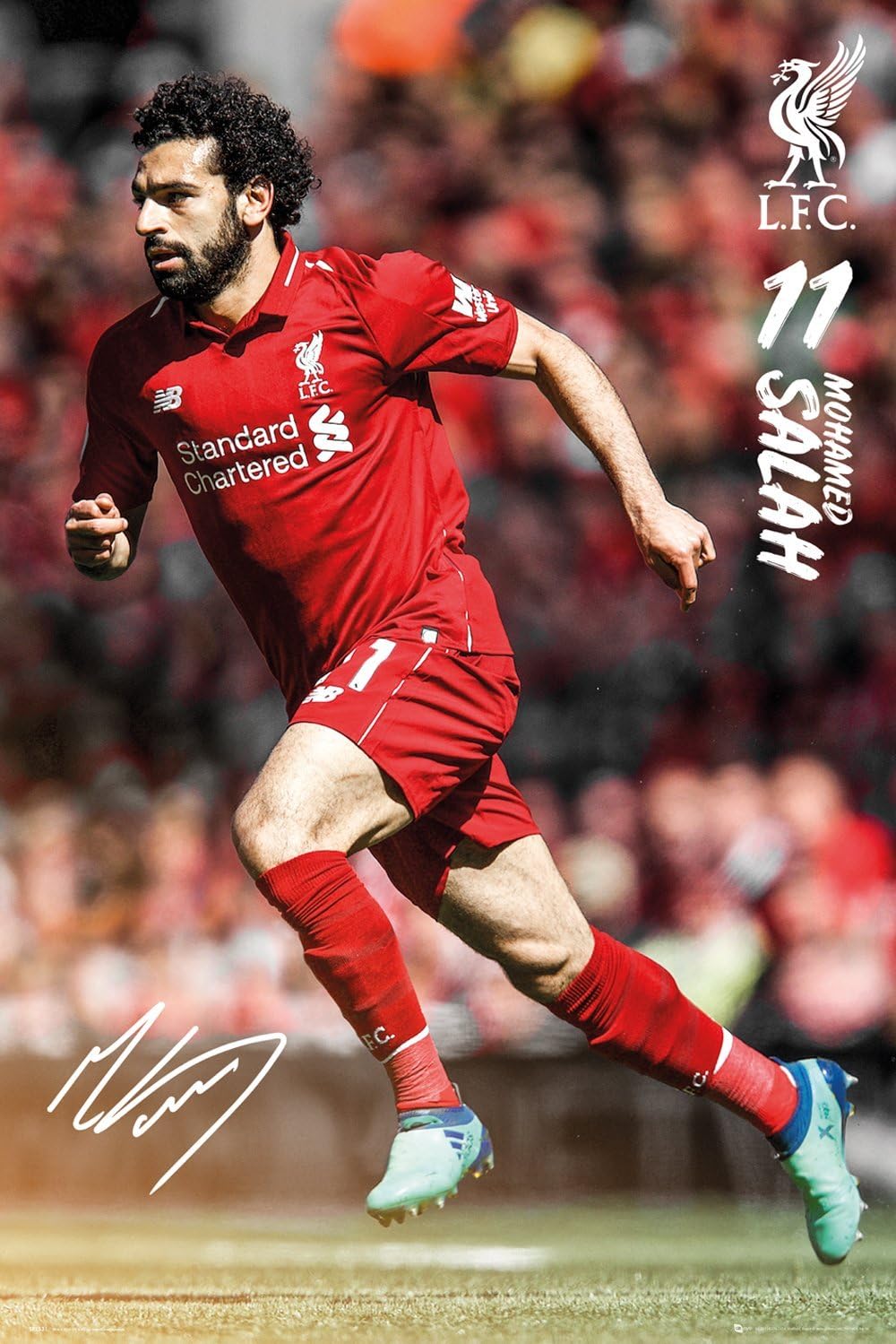 GB Eye LTD, Liverpool, Salah 18/19, Maxi Poster