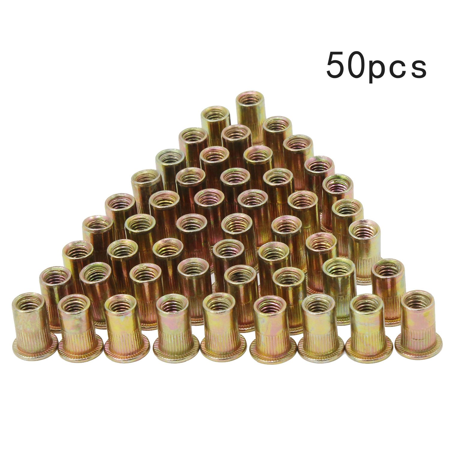 Dadi A Rivetto Per Inserti M10 In Acciaio Inox 304 - Confezione Da 20 Pezzi, Per Lamiere E Tubi - Foto 3