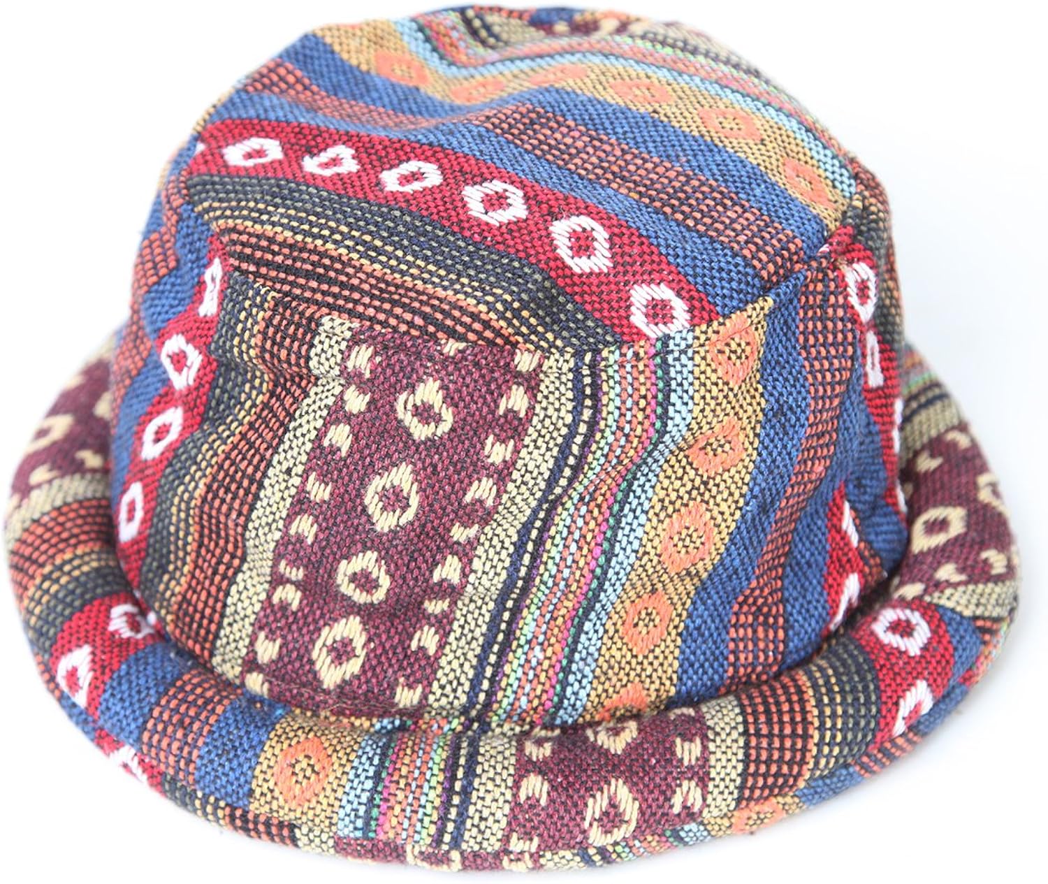 The Hippy Clothing Co. Woven Fabric Roll Brim Hat Amazon.co.uk Clothing