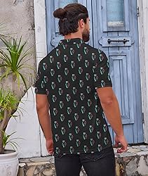 Funny Golf Shirts for Men Crazy Funny Golf Polo