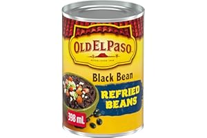 OLD EL PASO Refried Black Beans, 398 ml., 12 Count