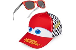 Get Trend Baseball Cap and Kids Sunglasses Set Adjustable Breathable Sun Hat 100% UV Summer Accessories Gifts for Boys