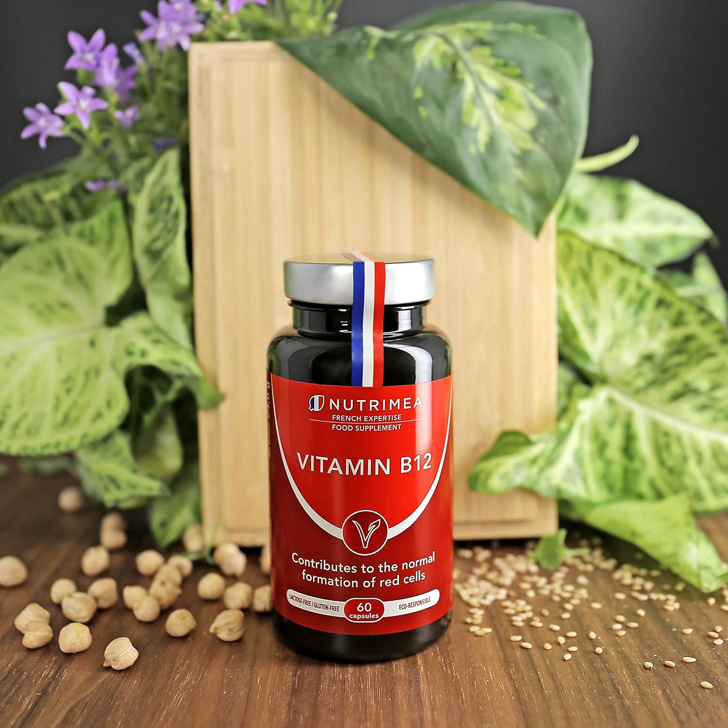 Vitamin B12 (1000mcg High Strength) - 100% Vegan Bacterial Fermentation ...