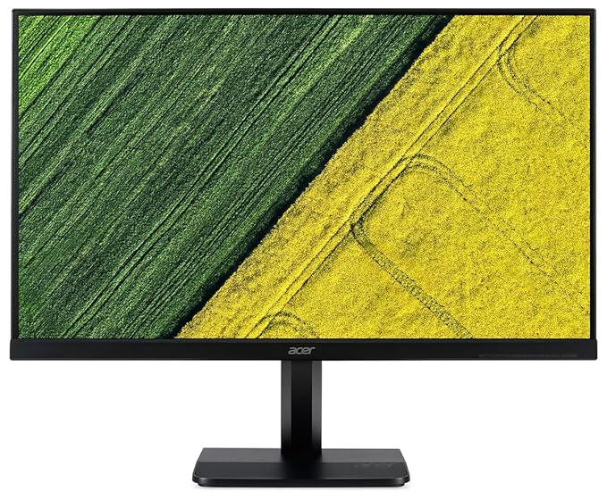 Acer KA241Y 60 cm (23,8 Zoll Full HD) IPS Monitor (VGA, DVI, HDMI, 4ms Reaktionszeit, Auflösung: 1920x1080p, IPS) schwarz
