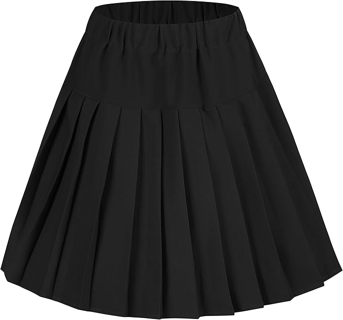 Women's SchoolgirlStyle Skater Skirt Pleated Skirt School Uniform