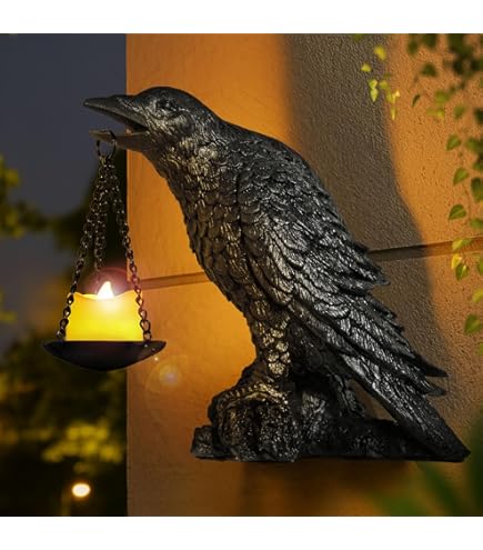 Amazon.com: Alchemy Gothic Raven's Ward Tea Light Candle Holder