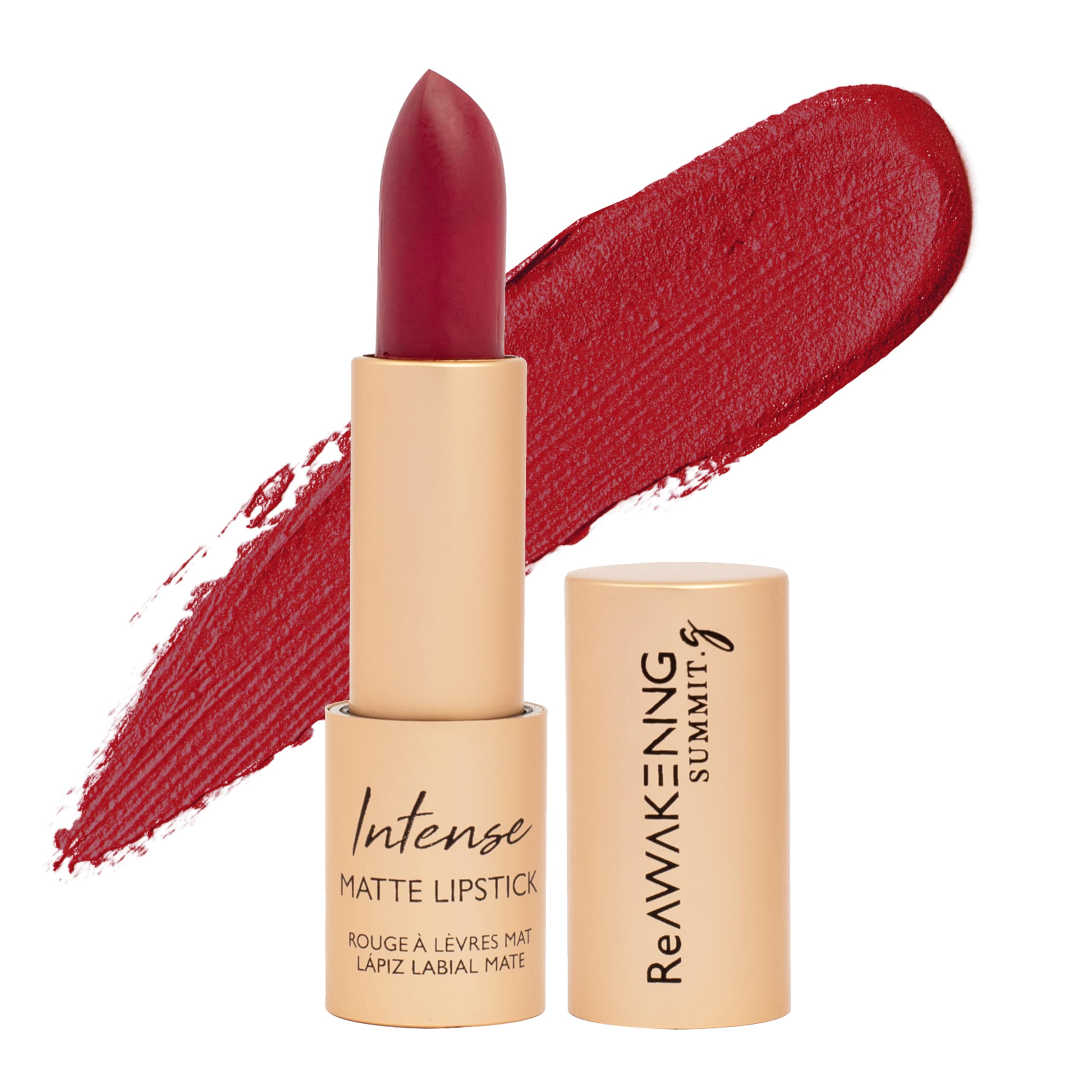 Summit.g Intense Purple Red long lasting lipstick Hydrating Formula Moisturizing Lip Stick with Lasting Pigment for Vibrant Lip Color| Vegan Formulated Vitamin E Lipsticks for Women 4.2g (Storm)
