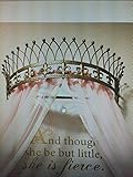 OctoRose Metal Wall Teester Bed Crown Canopy