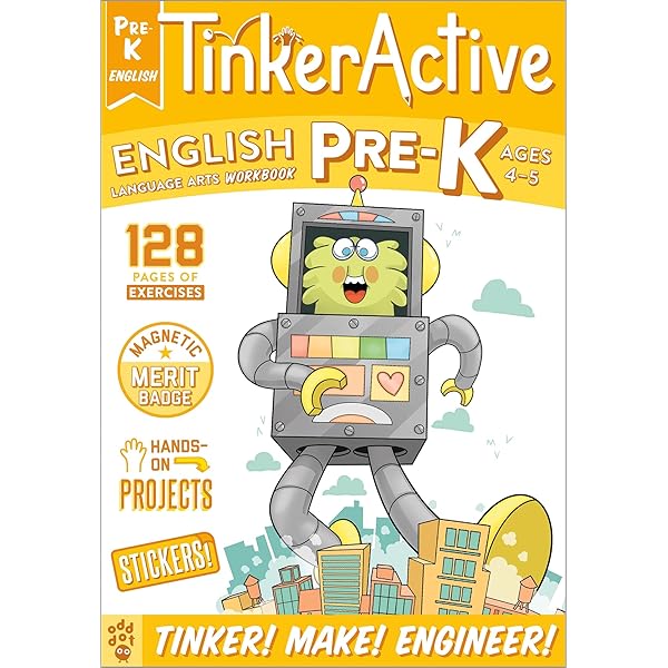 Amazon.com: TinkerActive Early Skills English Language Arts
