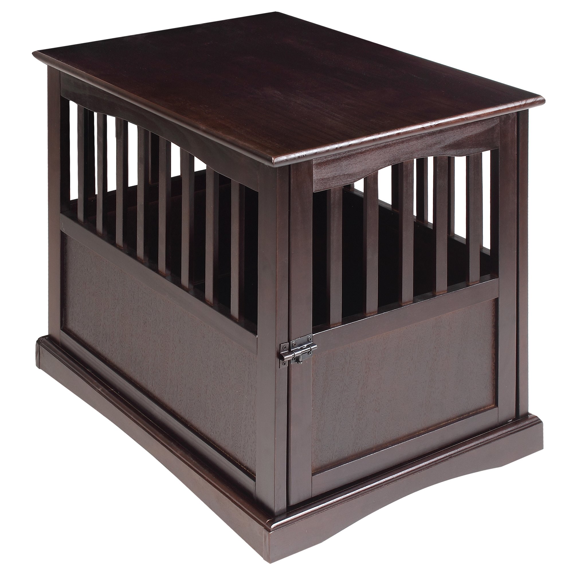 Dog Kennel Wood Bed Large Crate Pet Cage Wooden Furniture End Table 24 Inch 689993489186 eBay