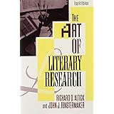 The Art of Literary Research