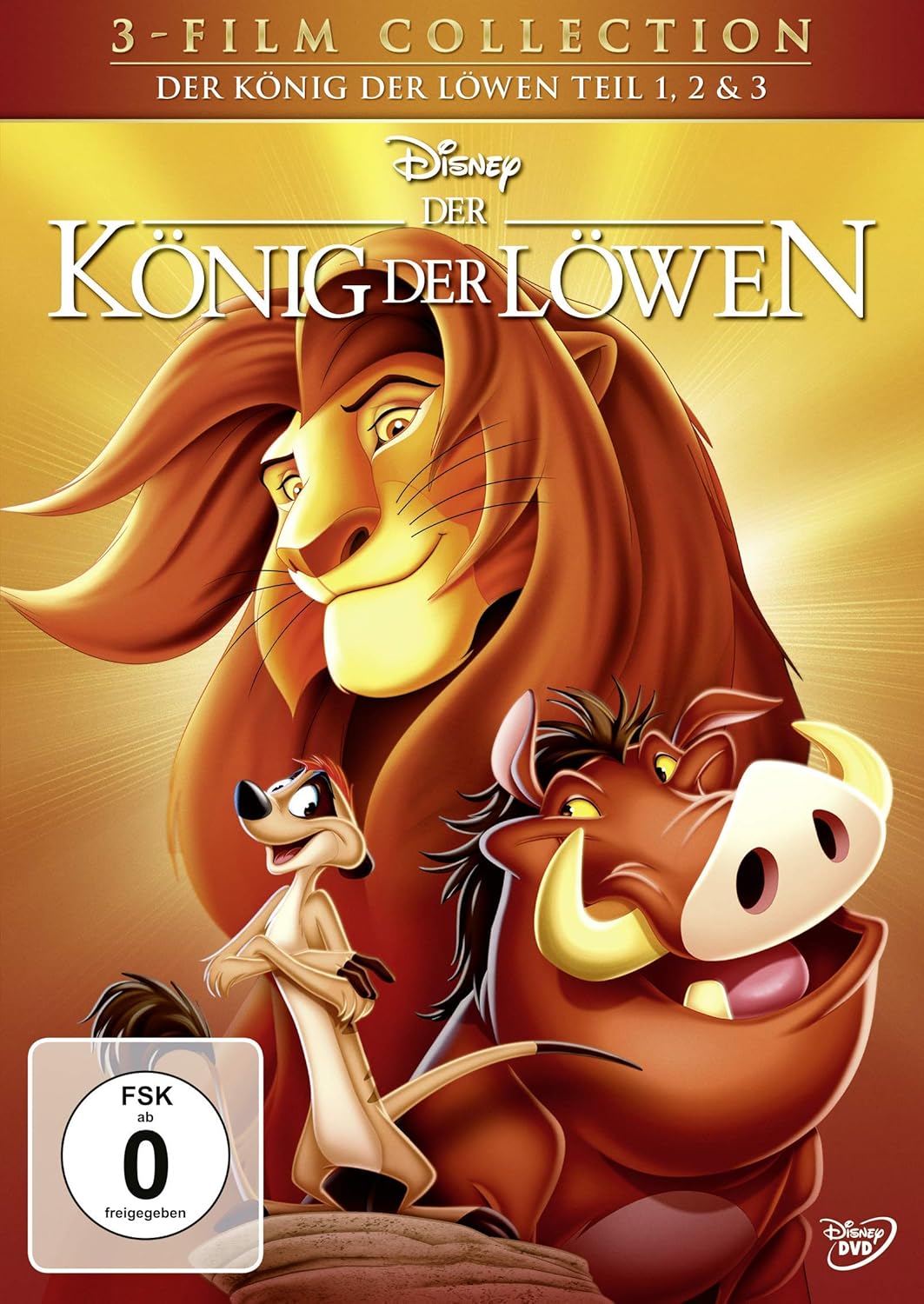 Der Konig Der Lowen Dreierpack Disney Classics 2 3 Teil Amazon Nl
