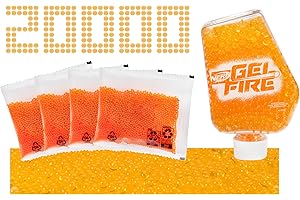 Nerf Pro Gelfire Refill, 20,000 Dehydrated Gelfire Rounds, 1x 800 Round Hopper, Use with Nerf Pro Gelfire Blasters, Ages 14 &