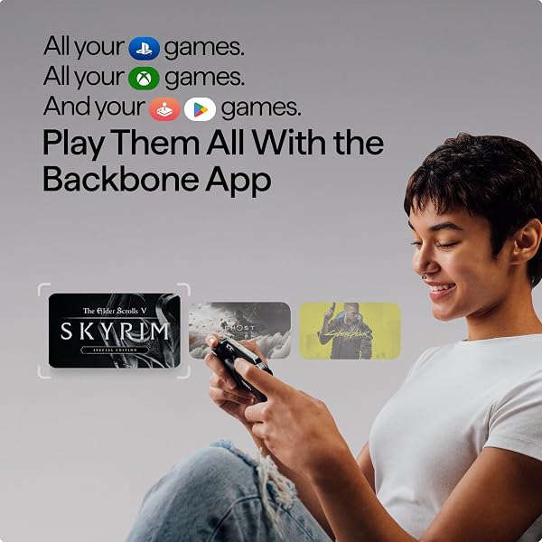 BACKBONE ONE MOBILE GAMING CONTROLLER FOR IPHONE (LIGHTNING) – 2ND GEN – TURN YOUR IPHONE INTO A GAMING CONSOLE – PLAY XBOX, PLAYSTATION, PC, & APP GAMES (3 MONTHS APPLE ARCADE INCLUDED)