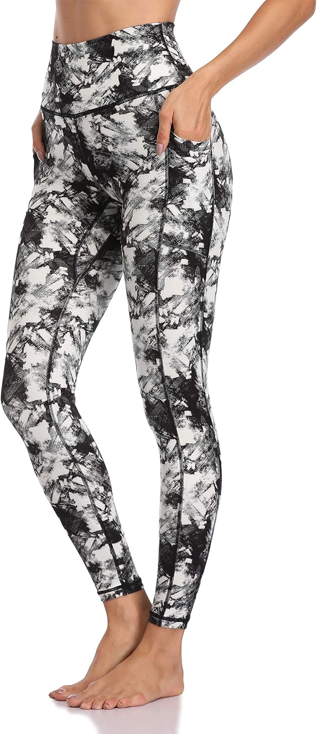 Colorfulkoala Women's High Waisted Yoga Pants 7/8 Length Leggings with Pockets at  Women’s Clothing store